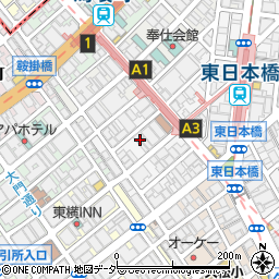 カナピナ 東日本橋 インド料理専門店周辺の地図