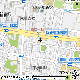 新宿シアターブラッツ周辺の地図