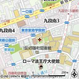 東京家政学院高等学校周辺の地図