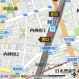 ZINO 神田店周辺の地図