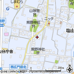 山梨県甲州市塩山熊野1203周辺の地図