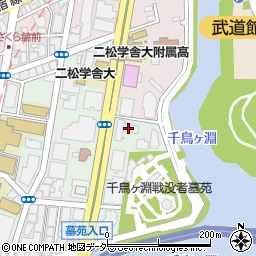 東京都千代田区三番町2-17周辺の地図