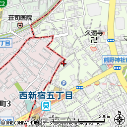 サンコート西新宿周辺の地図