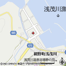 京都府漁協周辺の地図