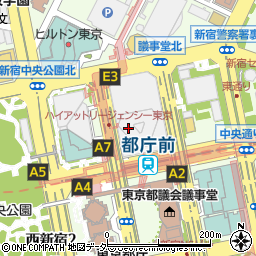 トモズ　新宿住友店周辺の地図