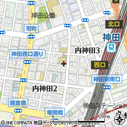 そば処 かめや 神田西口店周辺の地図