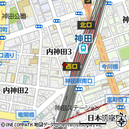 つけ麺専門店 三田製麺所 神田店周辺の地図
