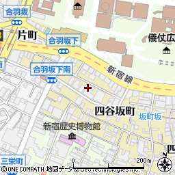 東京都新宿区四谷坂町11周辺の地図