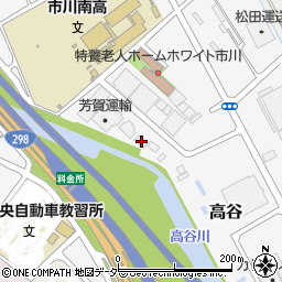 千葉県市川市高谷1861周辺の地図