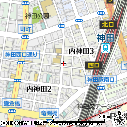 秋吉 神田店周辺の地図