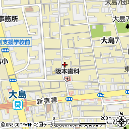 新栄堂周辺の地図
