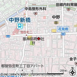 Ｙ’ｓＦｌａｔ中野弥生町周辺の地図