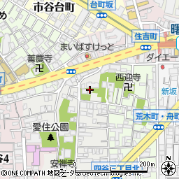 東京都新宿区愛住町20周辺の地図