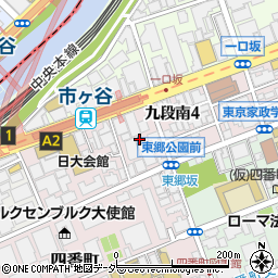 東京都千代田区九段南4丁目7周辺の地図