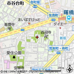 東京都新宿区愛住町21周辺の地図