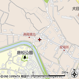東京都八王子市犬目町1009-8周辺の地図