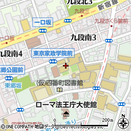 東京都千代田区三番町22周辺の地図