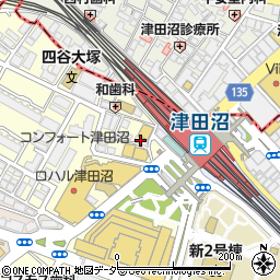 三井住友銀行津田沼駅前支店 ＡＴＭ周辺の地図