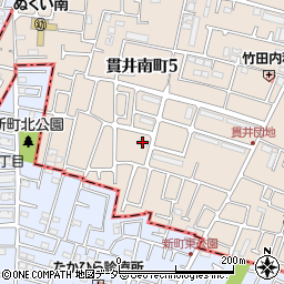 供給公社小金井貫井住宅９号棟周辺の地図