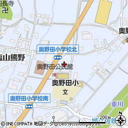山梨県甲州市塩山熊野947-4周辺の地図