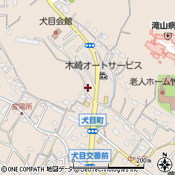 東京都八王子市犬目町887周辺の地図
