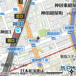 東京都千代田区鍛冶町2丁目3-12周辺の地図