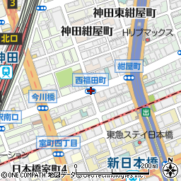 西福田町周辺の地図