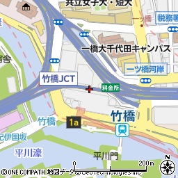 東京都千代田区一ツ橋1丁目周辺の地図