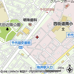 千葉県四街道市物井1569周辺の地図