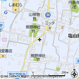 山県自動車整備工場周辺の地図