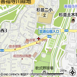 有限会社志村精肉店周辺の地図