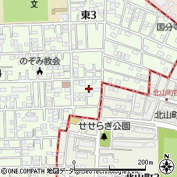 桐朋学園アパート周辺の地図