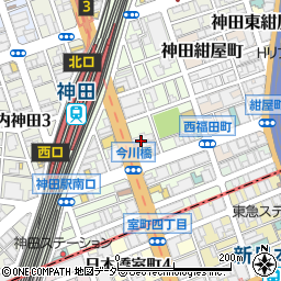 東京都千代田区鍛冶町2丁目3周辺の地図