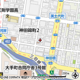 東京都千代田区神田錦町1丁目15周辺の地図
