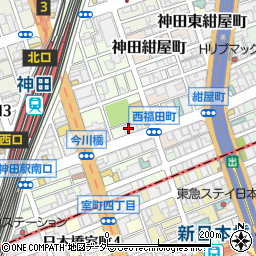 アセンド神田鍛冶町周辺の地図