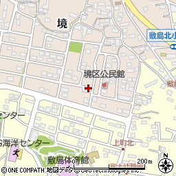 山梨県甲斐市境2083周辺の地図