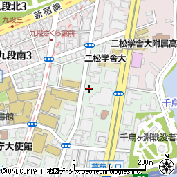 東京都千代田区三番町周辺の地図