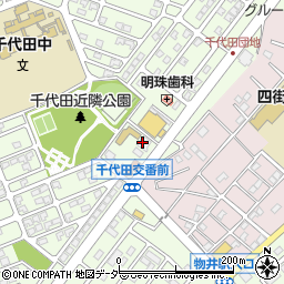 京葉銀行千代田支店周辺の地図