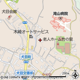 東京都八王子市犬目町614周辺の地図