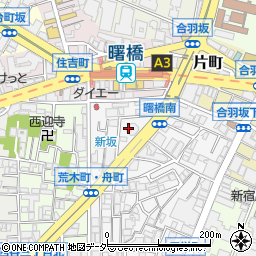 東京都新宿区荒木町21周辺の地図