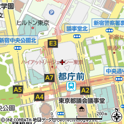 〒163-0202 東京都新宿区西新宿 新宿住友ビル（２階）の地図