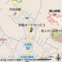 東京都八王子市犬目町888周辺の地図