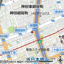 東京都千代田区神田西福田町4周辺の地図