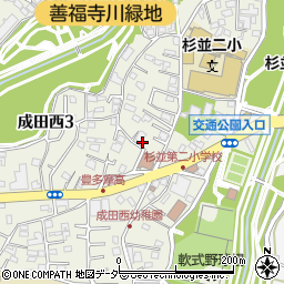 新宿木材株式会社周辺の地図