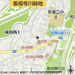 新宿木材株式会社周辺の地図