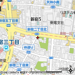 新宿ヤマトビル周辺の地図