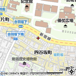 東京都新宿区四谷坂町12周辺の地図