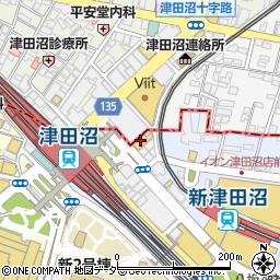 マンボ―津田沼店周辺の地図