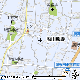 山梨県甲州市塩山熊野1129周辺の地図