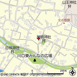 東京都八王子市川口町2007周辺の地図